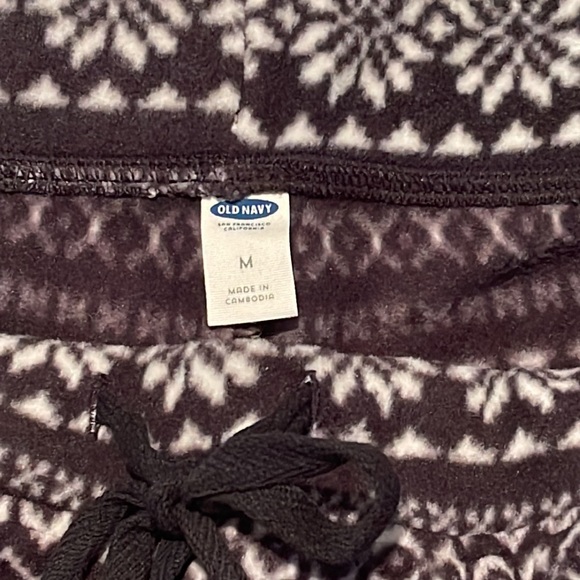 Fleece snowflake pj pants - Picture 2 of 3